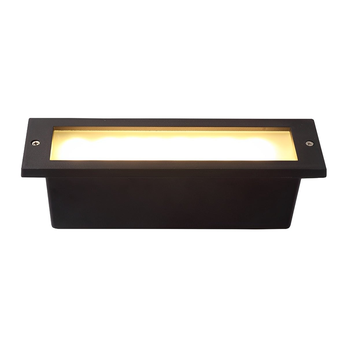 Outdoor Minimalist LED Recessed Stairway Wall Lights - Glimvale