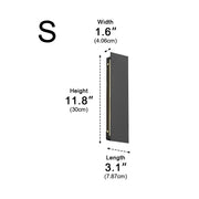 Outdoor Modern Waterproof Long Strip Bright LED Wall Light for Villa Courtyard - Glimvale
