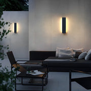 Outdoor Modern Waterproof Long Strip Bright LED Wall Light for Villa Courtyard - Glimvale