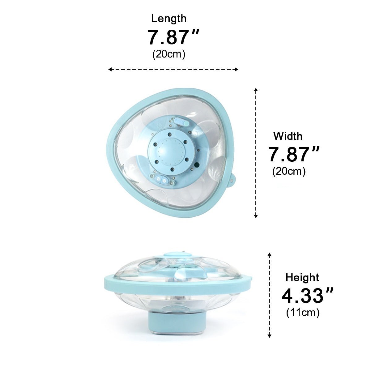 Outdoor RGB Floating Fountain Pool Light - Glimvale