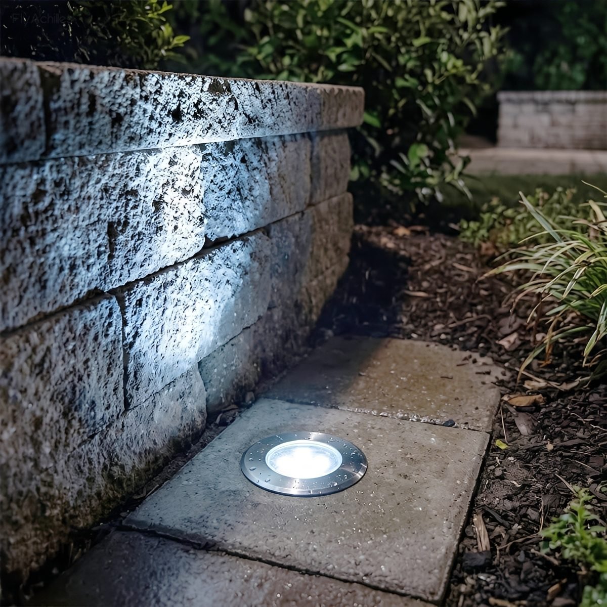 Outdoor Waterproof Recessed In-Ground LED Deck Spot Lights - Glimvale