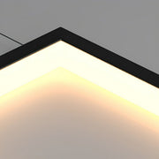 Rectangle LED Chandelier – Modern Minimalist - Glimvale