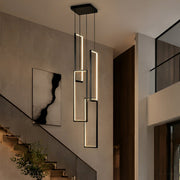Rectangle LED Chandelier – Modern Minimalist - Glimvale