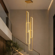 Rectangle LED Chandelier – Modern Minimalist - Glimvale