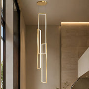 Rectangle LED Chandelier – Modern Minimalist - Glimvale