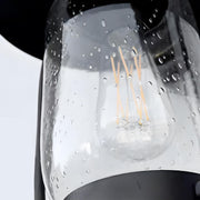 Retro Black Waterproof Lantern Outdoor Wall Sconces - Glimvale