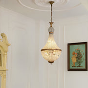 Shining Retro Luxury Baroque Crystal Chandelier Light - Glimvale