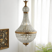 Shining Retro Luxury Baroque Crystal Chandelier Light - Glimvale