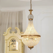 Shining Retro Luxury Baroque Crystal Chandelier Light - Glimvale