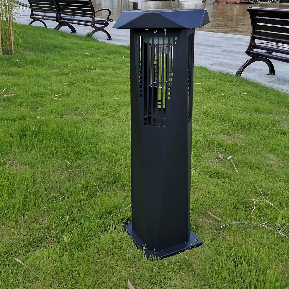 Solar Waterproof LED Outdoor Mosquito Bug Zapper Killer Lawn Lights - Glimvale