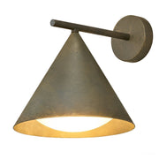 Solar Waterproof Modern Minimalist Bell LED Outdoor Wall Sconces - Glimvale