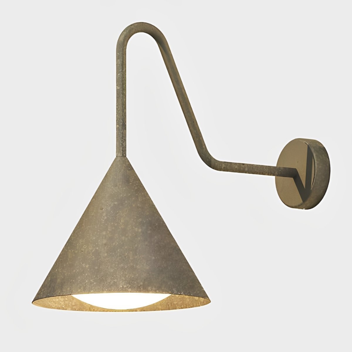 Solar Waterproof Modern Minimalist Bell LED Outdoor Wall Sconces - Glimvale