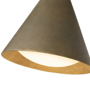 Solar Waterproof Modern Minimalist Bell LED Outdoor Wall Sconces - Glimvale
