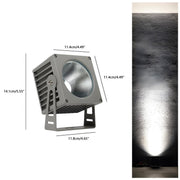 Square Waterproof Outdoor LED Spot Lights Exterior Wall Washer Light - Glimvale