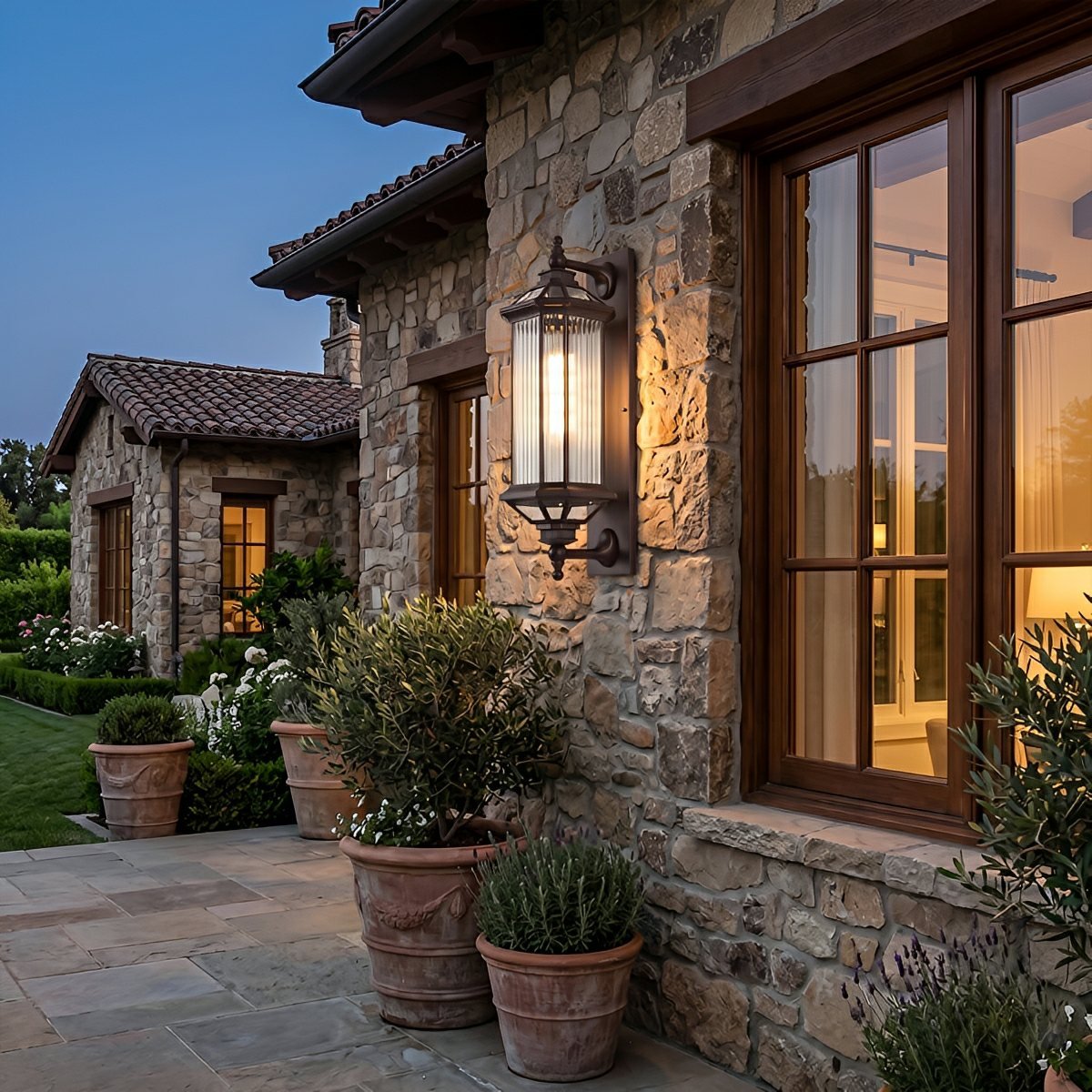 Vintage Cylinder Waterproof Porch Outdoor Wall Light - Glimvale