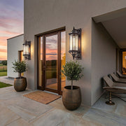 Vintage Cylinder Waterproof Porch Outdoor Wall Light - Glimvale