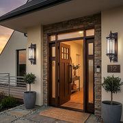 Vintage Cylinder Waterproof Porch Outdoor Wall Light - Glimvale
