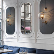 Vintage Luxury Industrial Glass Globe LED Wall Sconces - Glimvale