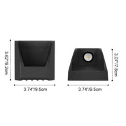 Waterproof Black Up and Down LED Outdoor Wall Sconces - Glimvale