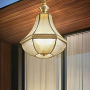 Waterproof Copper Luxury Diamond LED Outdoor Ceiling Lights - Glimvale