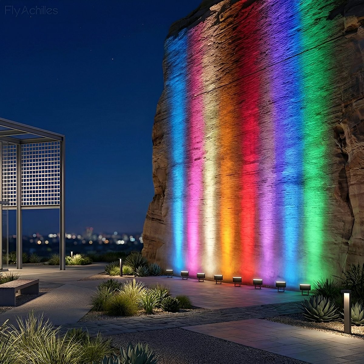 Waterproof IP65 LED Modern Outdoor Wall Lights Spotlight Lighting - Glimvale