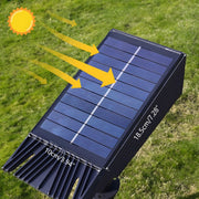 Waterproof LED Solar Multi - zoom Spot Light Landscape Lighting RGB - Glimvale