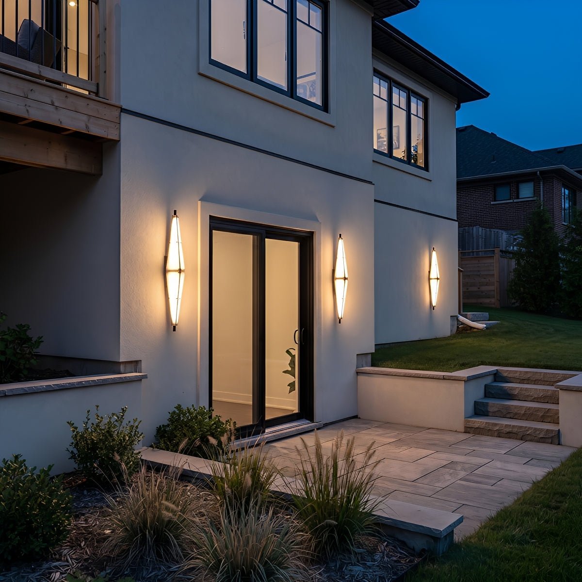 Waterproof Luxury Diamond Outdoor Wall Light - Glimvale