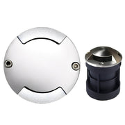 Waterproof Mdern Round LED Outdoor Step Lights Deck Stair Lights - Glimvale