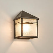 Waterproof Modern Farmhouse House Shape Outdoor LED Porch Wall Lights - Glimvale