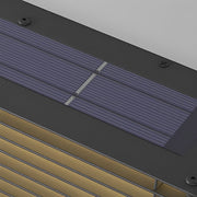 Waterproof Modern Louvered LED Outdoor Wall Light - Glimvale