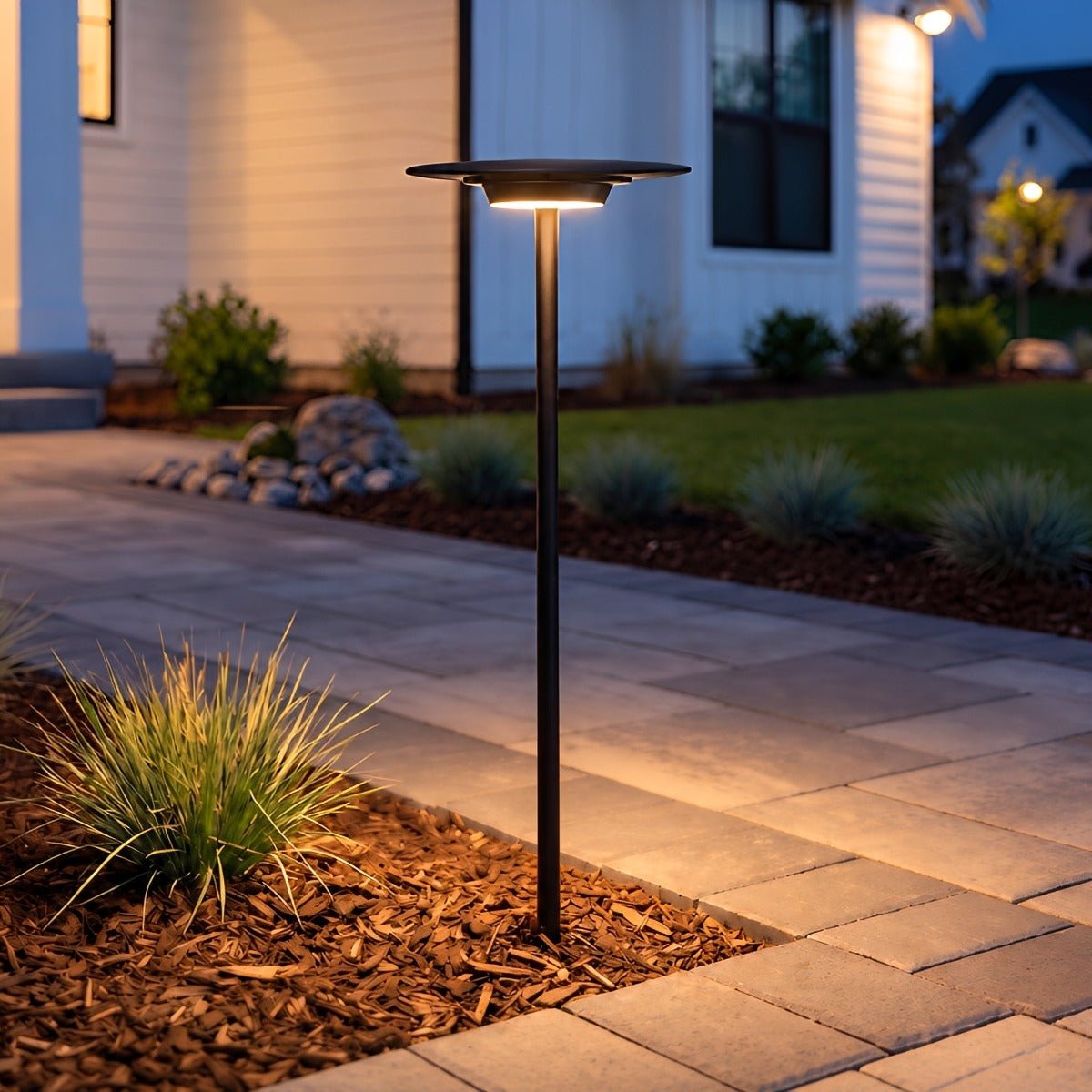 Waterproof Modern Mushroom LED Landscape Outdoor Path Light - Glimvale