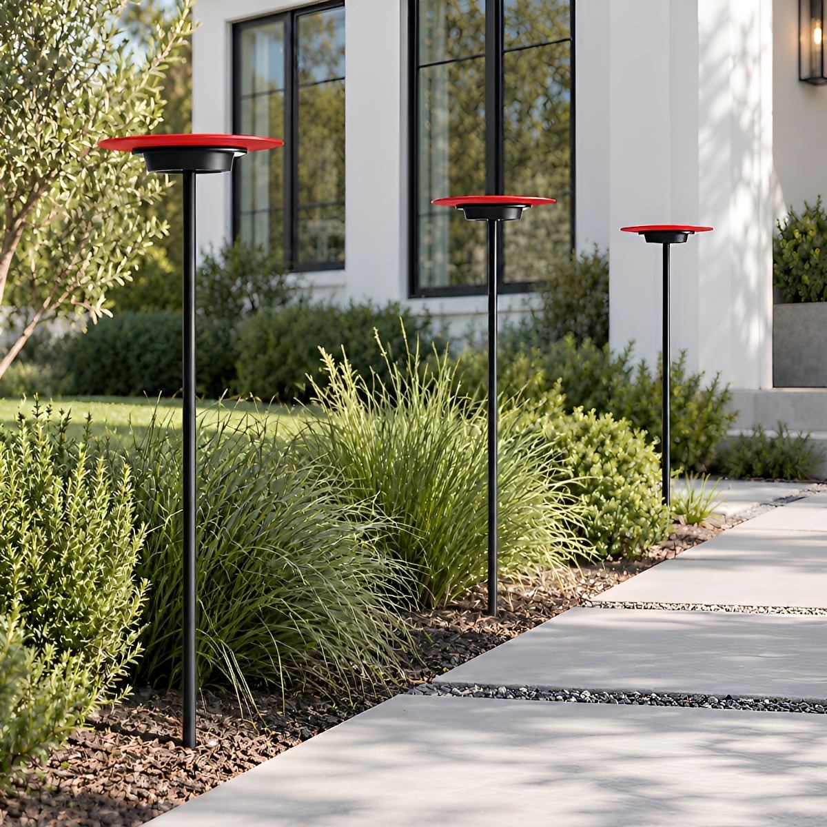 Waterproof Modern Mushroom LED Landscape Outdoor Path Light - Glimvale