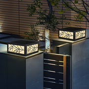 Waterproof Modern Square LED Outdoor Deck Post Lights Pillar Light - Glimvale