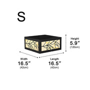 Waterproof Modern Square LED Solar Outdoor Deck Post Lights Pillar Light - Glimvale