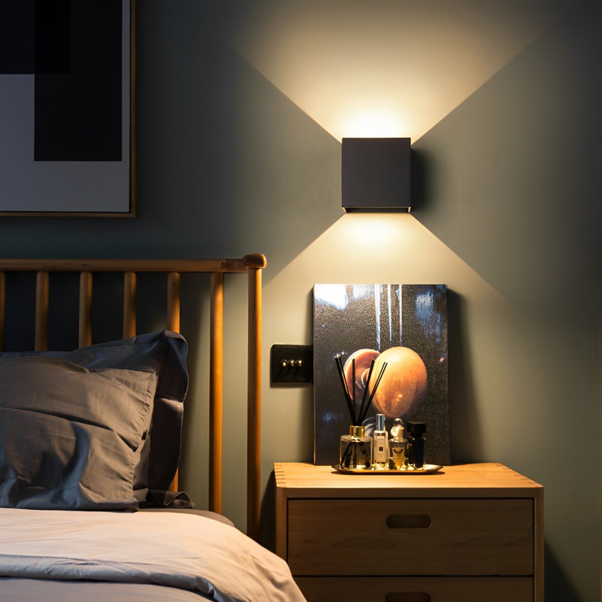 Waterproof Modern Up and Down Outdoor LED Wall Lights - Glimvale