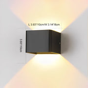 Waterproof Modern Up and Down Outdoor LED Wall Lights - Glimvale