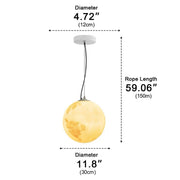 Waterproof Moon Garden Landscape Outdoor Ceiling Lights - Glimvale