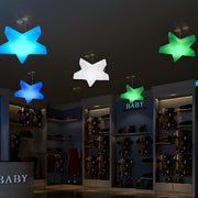 Waterproof Outdoor Christmas Star 16 Color RGB Dimmable LED Pendant Lights - Glimvale