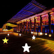Waterproof Outdoor Christmas Star 16 Color RGB Dimmable LED Pendant Lights - Glimvale
