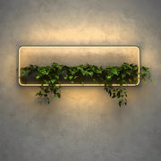Waterproof Solar LED Outdoor Wall Light Plants Pot - Glimvale