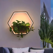Waterproof Solar LED Outdoor Wall Light Plants Pot - Glimvale
