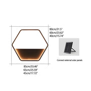 Waterproof Solar LED Outdoor Wall Light Plants Pot - Glimvale