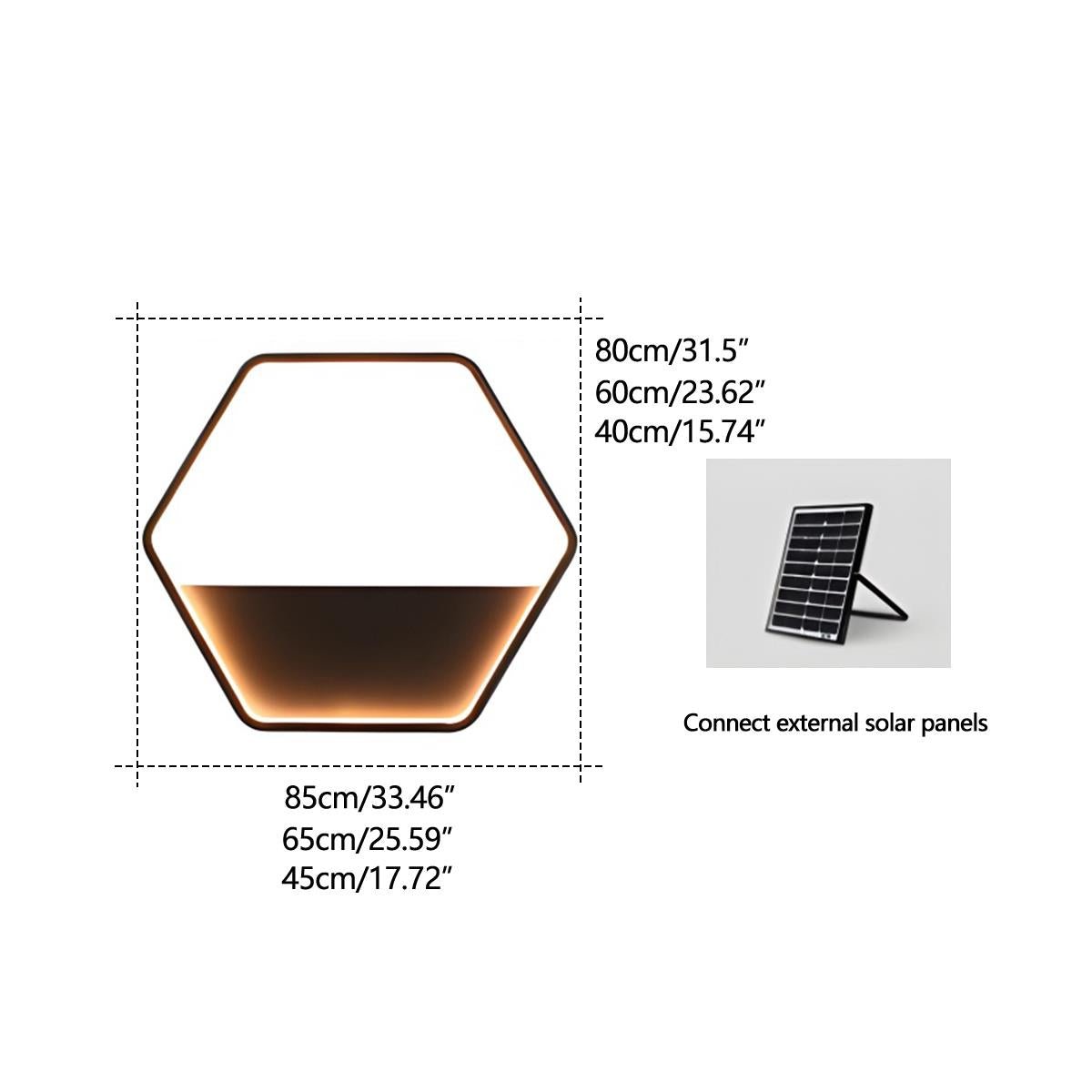Waterproof Solar LED Outdoor Wall Light Plants Pot - Glimvale