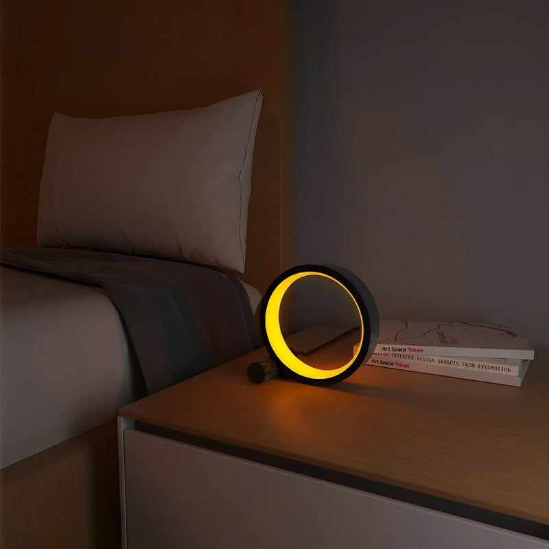 WIFI RGB Dimming Ring - Round Dynamic Ambient Night Lights Table Lamp - Glimvale