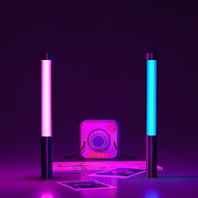 Wireless 360° LED Tube Handheld Light Stick Atmosphere Light - Glimvale